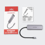 I/O HUB USB3.2 5IN1/0.2M HMC-5 AXAGON