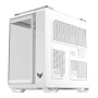 Case, ASUS, TUF Gaming GT502 Horizon, MidiTower, Case product features Transparent panel, Not included, ATX, MicroATX, MiniITX, Colour White, TUFGAMGT502HORIZONWHT