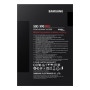 SSD, SAMSUNG, 990 PRO, 1TB, M.2, PCIE, NVMe, MLC, Write speed 6900 MBytes/sec, Read speed 7450 MBytes/sec, 2.3mm, TBW 600 TB, MTBF 1500000 hours, MZ-V9P1T0BW