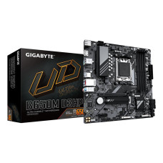 Mainboard, GIGABYTE, AMD B650, SAM5, Micro-ATX, Memory DDR5, Memory slots 4, B650MD3HP1.3