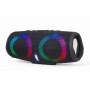 Portable Speaker, GEMBIRD, Black, Portable/Wireless, 1xAudio-In, 1xUSB 2.0, 1xMicroSD Card Slot, Bluetooth, SPK-BT-LED-02