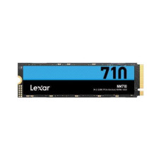 SSD, LEXAR, NM710, 2TB, M.2, PCIe Gen4, NVMe, Write speed 4500 MBytes/sec, Read speed 4850 MBytes/sec, 2.45mm, TBW 1200 TB, MTBF 1500000 hours, LNM710X002T-RNNNG