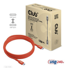 CABLE USB-C TO USB-C 4M/M/M CAC-1515 CLUB3D CABLE USB-C TO USB-C 4M/M/M CAC-1515 CLUB3D
