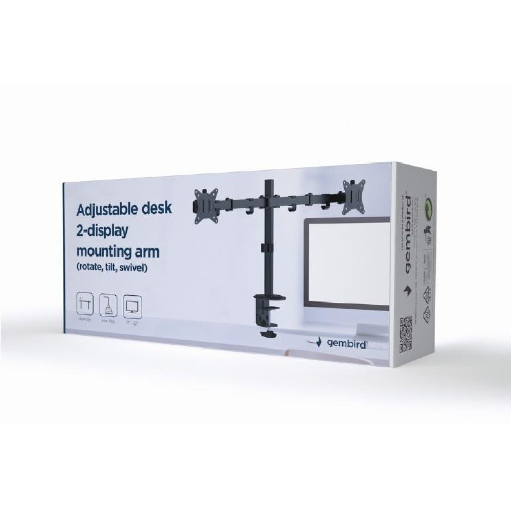 DISPLAY ACC MOUNTING ARM/17-32 MA-D2-01 GEMBIRD