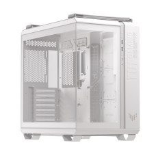 Case, ASUS, TUF Gaming GT502 Horizon, MidiTower, Case product features Transparent panel, Not included, ATX, MicroATX, MiniITX, Colour White, TUFGAMGT502HORIZONWHT