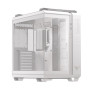Case, ASUS, TUF Gaming GT502 Horizon, MidiTower, Case product features Transparent panel, Not included, ATX, MicroATX, MiniITX, Colour White, TUFGAMGT502HORIZONWHT