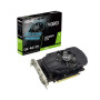 Graphics Card,ASUS,NVIDIA GeForce GTX 1650,4 GB,GDDR6,128 bit,PCIE 3.0 16x,Dual Slot Fansink,1xDVI-D,1xHDMI,1xDisplayPort,PH-GTX1650-O4GD6-P-EVO