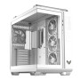 Case, ASUS, TUF Gaming GT502 Horizon, MidiTower, Case product features Transparent panel, Not included, ATX, MicroATX, MiniITX, Colour White, TUFGAMGT502HORIZONWHT