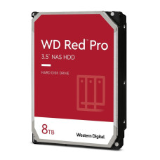 HDD, WESTERN DIGITAL, Red Pro, 8 TB, Serial ATA, Buffer 256 MB, 7200 RPM, 3.5 , WD8006FFBX