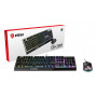 KEYBOARD +MOUSE/VIGOR GK30 COMBO US MSI