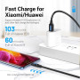 CABLE USB-C TO USB2.0/0.25M BLACK COKBC VENTION