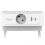 POWER EXT. DESK TYPE F AMPRA/WHITE 100137173 FELLOWES