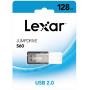 MEMORY DRIVE FLASH USB2 128GB/S60 LJDS060128G-BNBNG LEXAR
