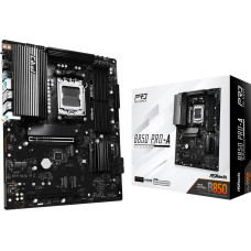 Mainboard, ASROCK, AMD B850, SAM5, ATX, Memory DDR5, Memory slots 4, 1xPCI-Express 4.0 16x, 1xPCI-Express 5.0 16x, 1xM.2, 1xHDMI, 1xAudio-In, 1xAudio-Out, 1xMicrophone, 6xUSB 2.0, 4xUSB 3.2, 2xUSB-C, 1xRJ45, B850PRO-A
