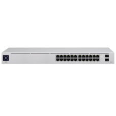 Switch, UBIQUITI, USW-24, Type L2, 24x10Base-T / 100Base-TX / 1000Base-T, 1xSFP, USW-24