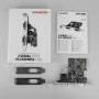 NET CARD PCIE 2PORT 250KBPS/SP&LP PCEA-S2N AXAGON