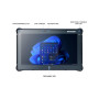 TABLET R11AH7 CI5-1235U 11/8/256GB R1G1P2DEBAEX DURABOOK