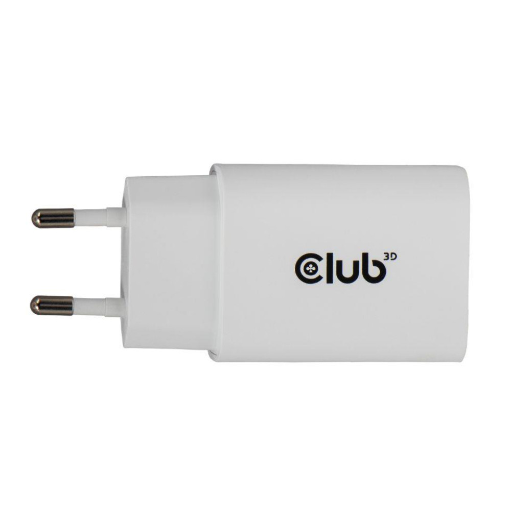 MOBILE CHARGER WALL USB-C/2PACK 30W WH CAC-3020 CLUB3D MOBILE CHARGER WALL USB-C/2PACK 30W WH CAC-3020 CLUB3D