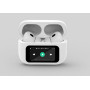 HEADSET BLUETOOTH/WHITE TWS-LCD-ANC-01-W GEMBIRD