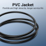 CABLE USB2.0 MALE TO MALE/1.5M BLACK COJBG VENTION