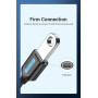 CABLE USB2.0C MALE TO A FEMALE/0.15M BLACK CCSBB VENTION