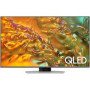 TV Set, SAMSUNG, 55, 4K/Smart, QLED, 3840x2160, Wireless LAN, Bluetooth, Tizen, Silver, QE55Q80DATXXH