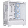 Case, ASUS, ASUS A31 PLUS Case, MidiTower, Case product features Transparent panel, ATX, BTX, MicroATX, MiniITX, Colour White, A31PLUSTGARGBWHITE