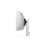 Monitor, SAMSUNG, Odyssey G9 G93SD, 49, Gaming/Curved, Panel OLED, 5120x1440, 32:9, 240 Hz, 0.03 ms, Colour White, LS49DG934SUXEN