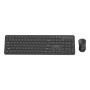 KEYBOARD +MOUSE WRL ENG/BK KBS-WPS-01 GEMBIRD