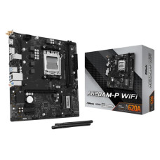 Mainboard, ASROCK, AMD A620A, Socket AM5, micro ATX, RAM DDR5-SDRAM, 2xSlots, Wi-Fi Yes, Bluetooth Yes, 1xNumber of M.2 (M) slots, A620AM-PWIFI