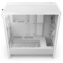 Case, NZXT, H5 Flow, MidiTower, Case product features Transparent panel, Not included, ATX, EATX, MicroATX, MiniITX, Colour White, CC-H52FW-01