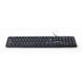 KEYBOARD STANDART USB ENG/BLACK KB-U-103 GEMBIRD
