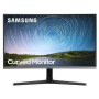 LCD Monitor, SAMSUNG, 26.9, Curved, Panel VA, 1920x1080, 16:9, 60Hz, 4 ms, Tilt, Colour Grey, LC27R500FHPXEN