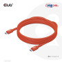 CABLE USB-C TO USB-C 3M/M/M CAC-1513 CLUB3D