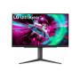 LCD Monitor, LG, 32GR93U-B, 31.5, Gaming/4K, Panel IPS, 3840x2160, 16:9, 144Hz, Matte, 1 ms, Pivot, Height adjustable, Tilt, Colour Black / Grey, 32GR93U-B