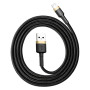 CABLE LIGHTNING TO USB 1M/GOLD/BLACK CALKLF-BV1 BASEUS