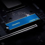 SSD, ADATA, LEGEND 710, 512GB, M.2, PCIE, NVMe, 3D NAND, Write speed 1000 MBytes/sec, Read speed 2400 MBytes/sec, TBW 130 TB, MTBF 1500000 hours, ALEG-710-512GCS
