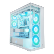 Case, ARCTIC, Xtender (White), MidiTower, Case product features Transparent panel, Not included, Colour White, ACPCC00014A