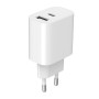 CHARGER USB UNIVERSAL WHITE/2P TA-UC-2AC12-01 GEMBIRD