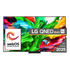 TV Set, LG, 86, 4K/Smart, 3840x2160, Wireless LAN, Bluetooth, webOS, Black, 86QNED86A3A