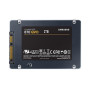 SSD, SAMSUNG, 870 QVO, 2TB, SATA 3.0, Write speed 530 MBytes/sec, Read speed 560 MBytes/sec, TBW 720 TB, MTBF 1500000 hours, MZ-77Q2T0BW