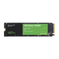 SSD, SANDISK, 480 GB, M.2, PCI Express 3.0, NVMe Yes, Write speed 1650 MB/s, Read speed 2400 MB/s, MTBF 1000000 h, 60xTBW rating, WDS480G2G0C SSD, SANDISK, 480 GB, M.2, PCI Express 3.0, NVMe Yes, Write speed 1650 MB/s, Read speed 2400 MB/s, MTBF 1000000 h, 60xTBW rating, WDS480G2G0C