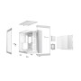 Case, BE QUIET, LIGHT BASE 600 DX, Tower, Case product features Transparent panel, ATX, MicroATX, MiniITX, Colour White, BGW66