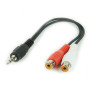 CABLE AUDIO 3.5MM TO 2RCA/SOCKET CCA-406 GEMBIRD