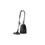 Vacuum Cleaner, PHILIPS, Bagged, 900 Watts, Capacity 4 l, Noise 77 dB, Black, Weight 4.6 kg, XD6142/12