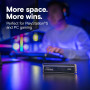 SSD, CRUCIAL, P510, 2TB, M.2, PCIe Gen5, NVMe, TLC, Write speed 8700 MBytes/sec, Read speed 10000 MBytes/sec, TBW 1200 TB, CT2000P510SSD5
