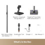 Vacuum Cleaner, DREAME, Air, Dry, Stick vacuum, Black, Bagless, Battery, VXV45A