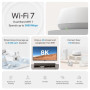 Wireless Router, TP-LINK, Wireless Router, 3600 Mbps, Mesh, DECOBE22(1-PACK)