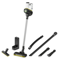 Vacuum Cleaner, KARCHER, Cordless vacuum cleaner VC 6 Cordless ourFamily Car, Upright/Cordless/Car cleaning/Rechargeable/For carpets, Noise 78 dB, White, Weight 2.6 kg, 1.198-672.0