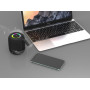 Portable Speaker, GEMBIRD, Black, Portable/Wireless, Bluetooth, SPK-BT-LED-05-BK